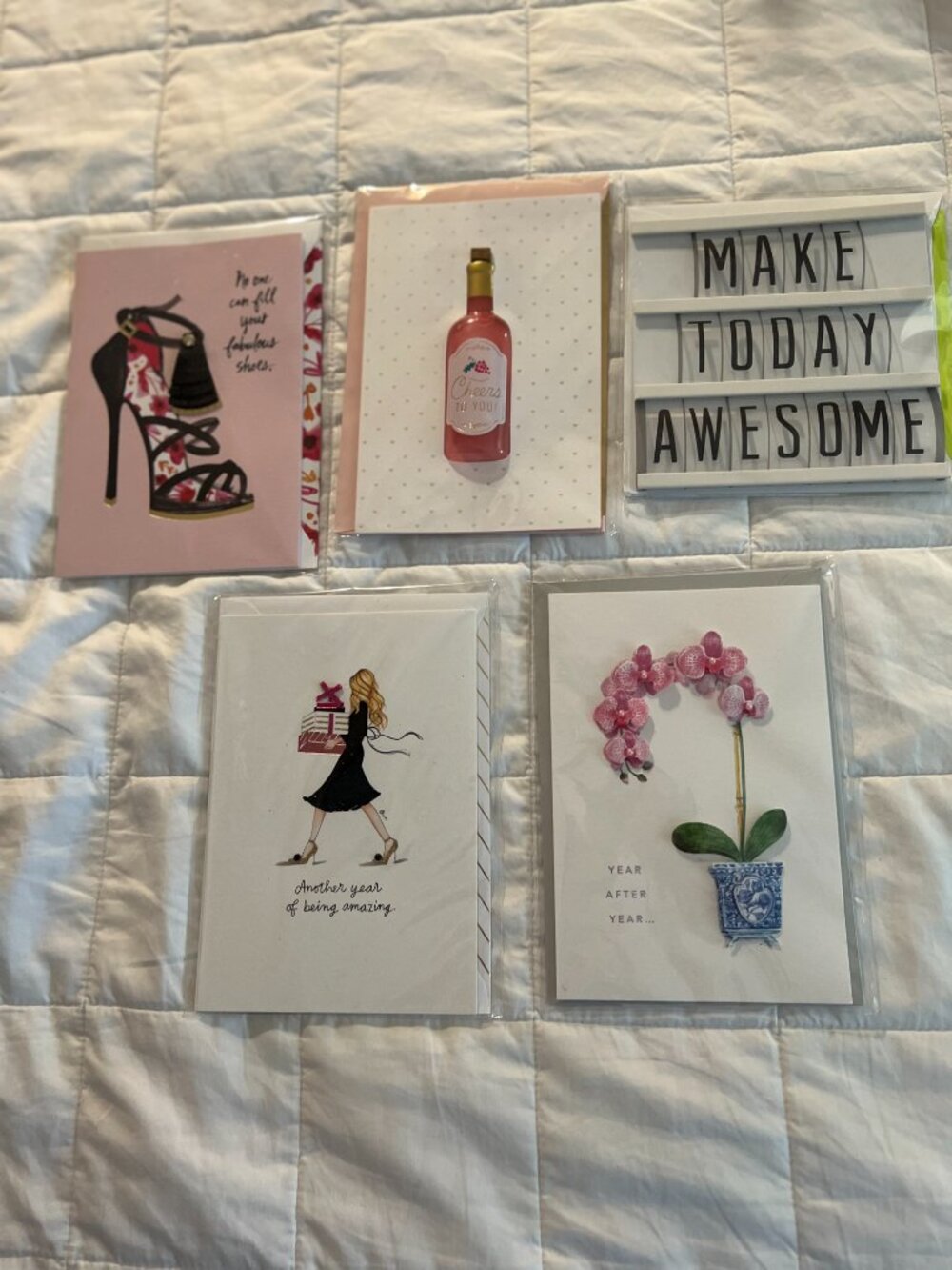 Hallmark Signature Greeting Card Bundle – 5 Premium Cards – New